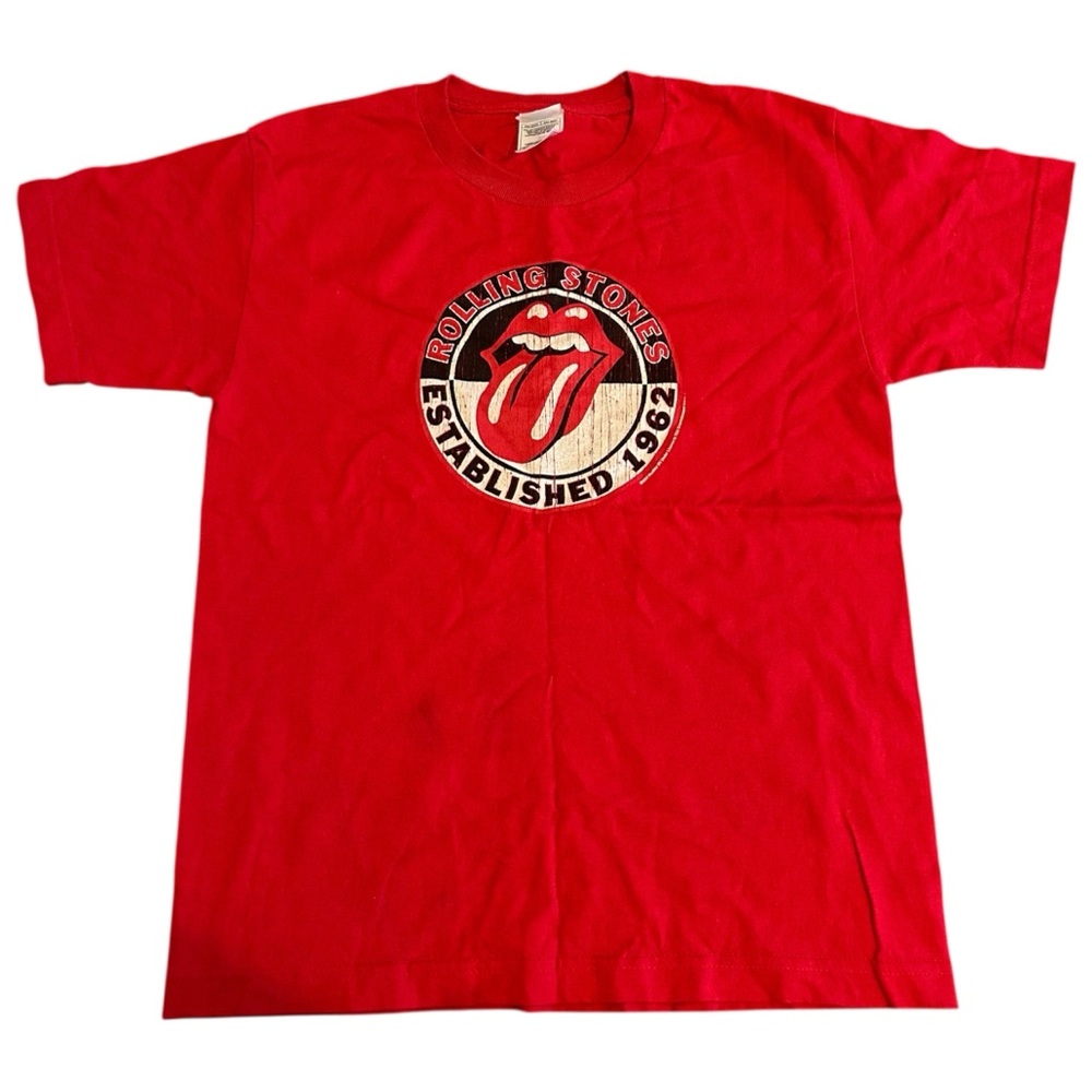 vintage 2004 The Rolling Stones Red Youth Large Women’s Small T-shirt